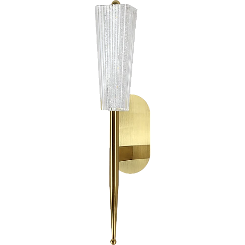 إضاءة جدارية مفرد زيتي لون الانارة 3اضاءات قزاز مدخن5 واط