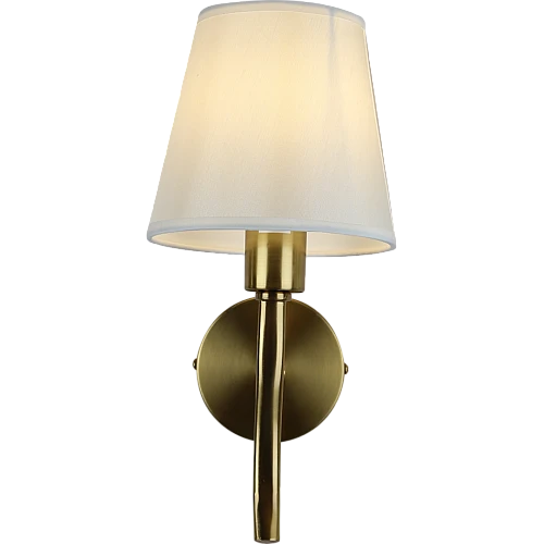  صورة منتج إضاءة لومي نيست جدارية و مودرن مفرد لون الشكل ذهبي تصميم كلاسيكي مميز E14 موديل WA/C5271/1CR