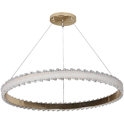 علاقي مودرن مدور ذهبي لون الانارة 3 اضاءات 80 سم 60 واط