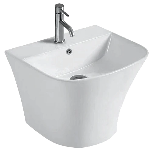 مغسلة تعليق ابيض