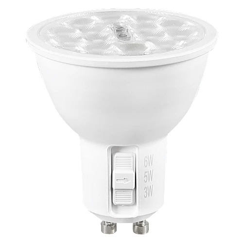 لمبة جيوتن GU10 المطور 3CCT لون الانارة قابلة للتغيير ( 3K,4K,6.5K ) توفل 3-5-6 واط توفل