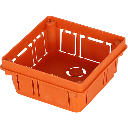 علبة قسام بلاستيك برتقالي مربع 10*10