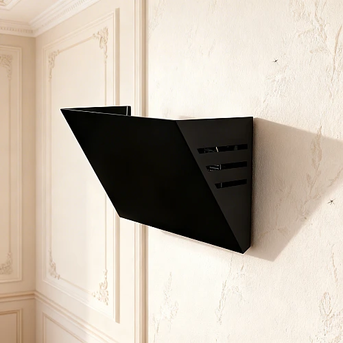 مصيدة الحشرات الجدارية (ناموسية) اللاصق غطاء اسود و امن 20 واط