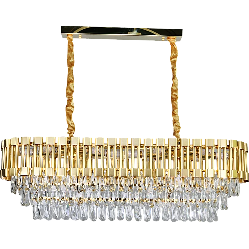 نجف مودرن ذهبي 800*300 E14*10L