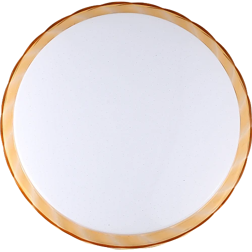 لطش مدور عسلي لون الانارة 3 اضاءات مقاس 40 سم 42 واط 