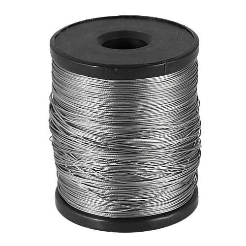 سلك سيم رول طول 500 متر مقاس 0.6 تعليق الحجر الكريستالي