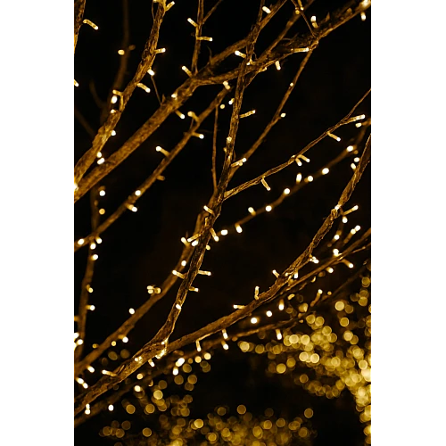 سلسلة اضاءة طولية 10 متر لون اصفر HU2463/10M/WW مقاومة للعوامل الخارجية