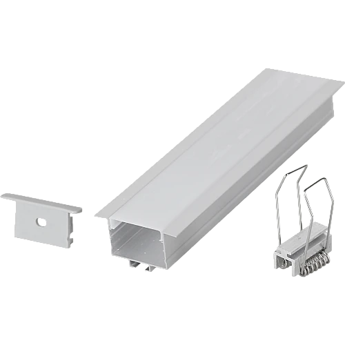 بروفايل سستة فضي دفن عرض30 عمق24 كرتون (40 حبة)
