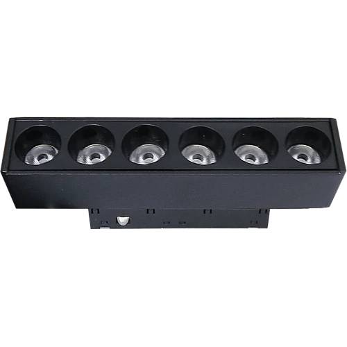 كشاف مجرى مسطرة المطور CCT لون الانارة قابلة للتغيير (3K,4K,6.5K ,3CO) عدسات 6 واط 11 سم (المخفي يحتاج ترنس)