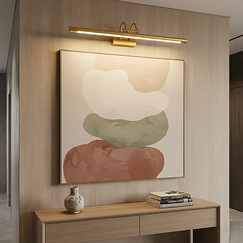 إضاءة أبليك حائط مودرن زيتي لون الانارة 3 اضاءات واط 20 مقاس 800 ملم