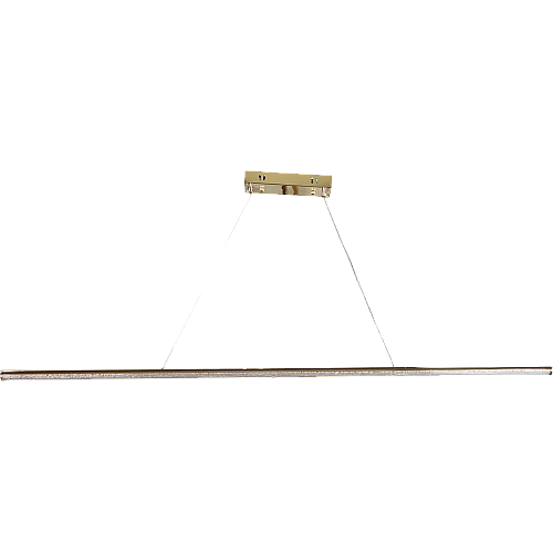 علاقي مودرن مسطرة ذهبي لون الانارة 3 اضاءات 120 سم 30 واط