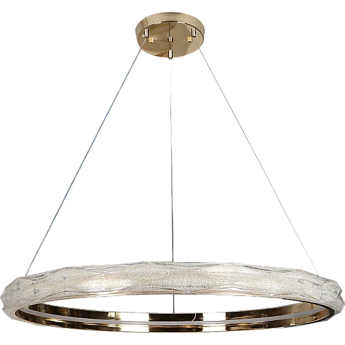 علاقي مودرن مدور ذهبي لون الانارة 3 اضاءات 80 سم 115 واط