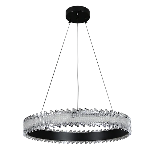 علاقي مودرن مدور اسود لون الانارة 3 اضاءات 40 سم 30 واط