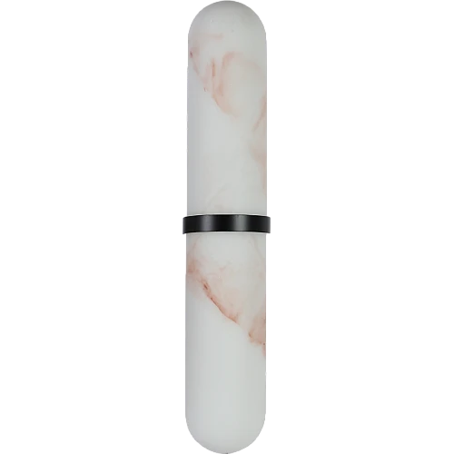 إضاءة جدارية مفرد رخامي اسود لون الانارة 3اضاءات 18 واط