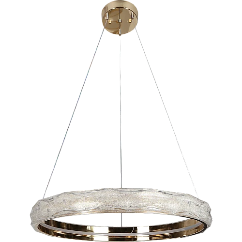 علاقي مودرن مدور ذهبي لون الانارة 3 اضاءات 40 سم 55 واط