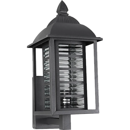 فانوس جداري قزاز مقلمE27 اسود خارجي